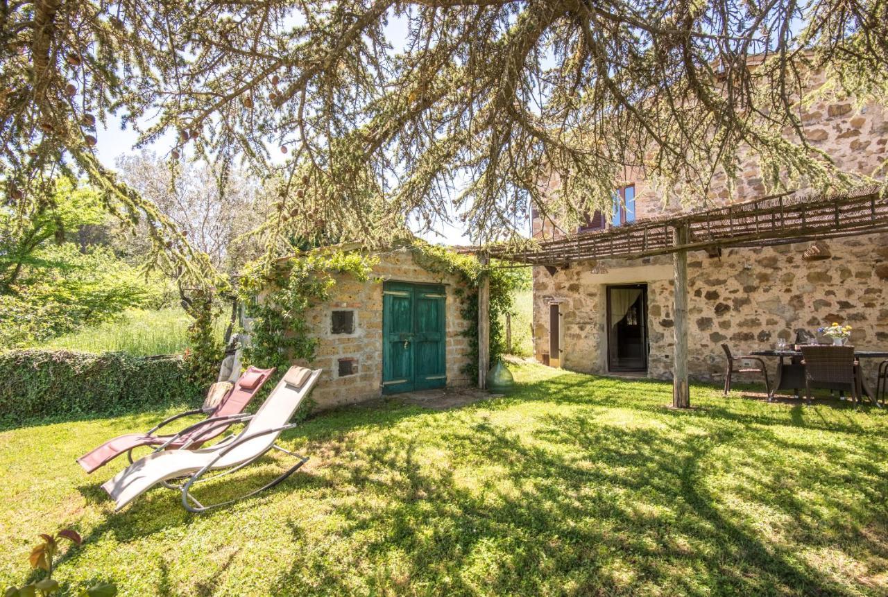 Appartamento Gemma Verde-Tavoleto Castiglione dʼOrcia Exterior foto