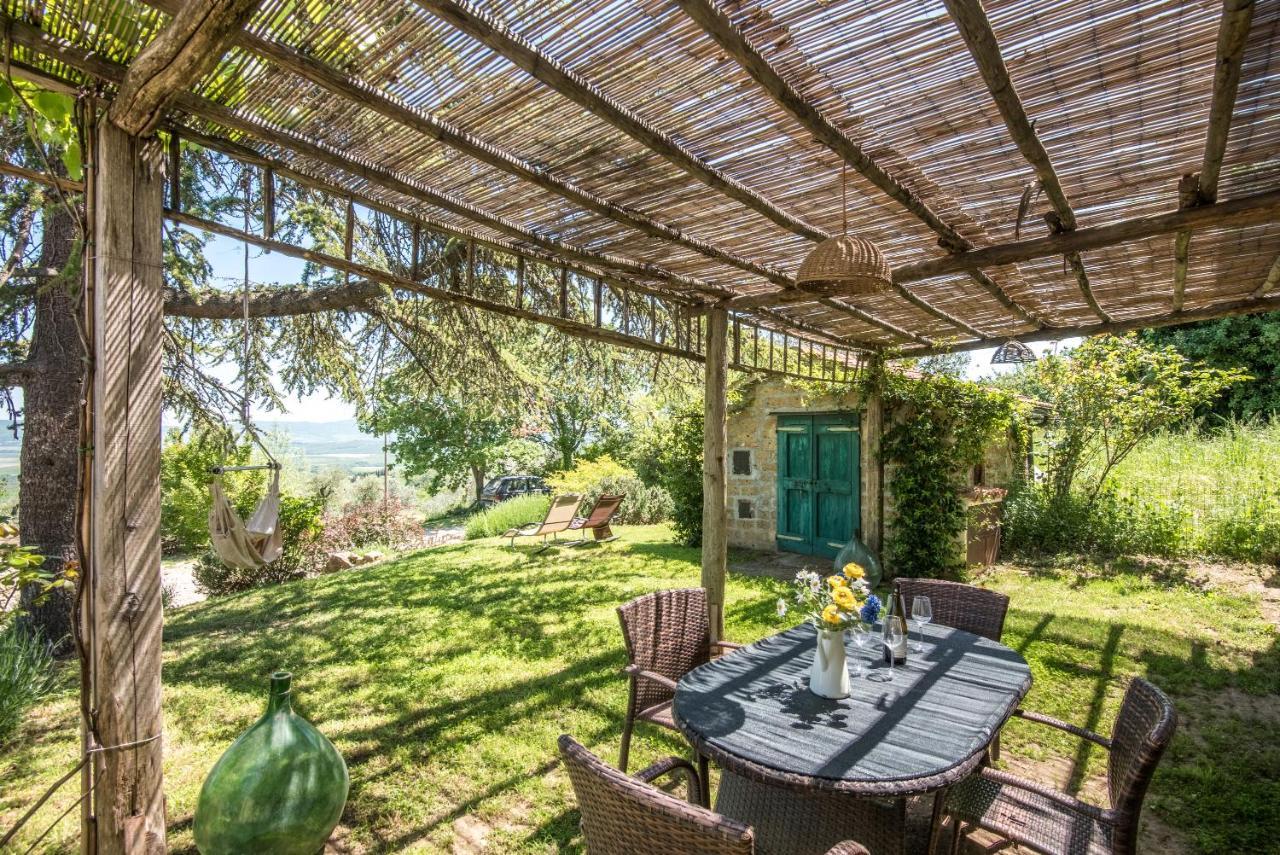 Appartamento Gemma Verde-Tavoleto Castiglione dʼOrcia Exterior foto